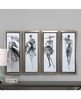 Uttermost Fashion Sketchbook, Set of 4