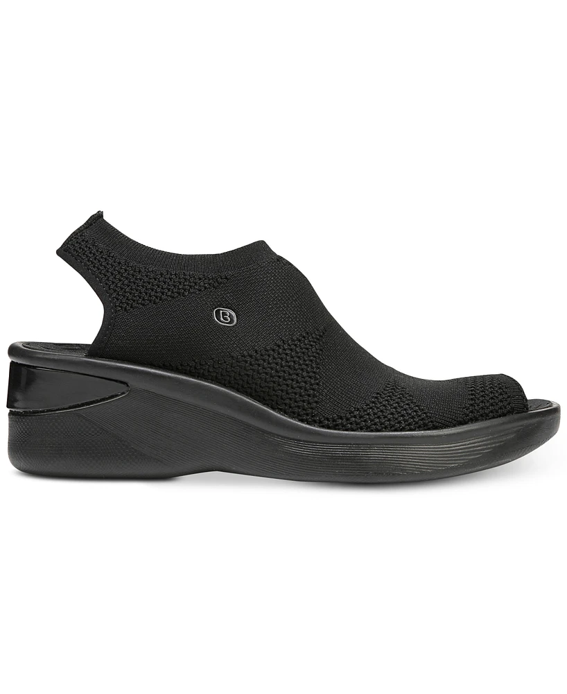 BZees Secret Washable Wedge Slingbacks