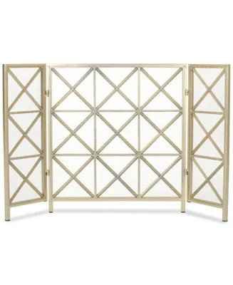 Three Panel Fireplace Screen