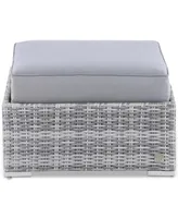 Elle Decor Vallauris Outdoor Ottoman