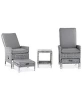 Elle Decor Vallauris 5-Pc. Outdoor Recreational Set