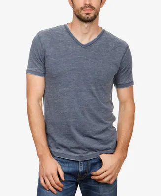 Lucky Brand Men's Burnout V-Neck Short Sleeve T-Shirt
