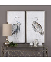 Uttermost Summer Birds 2-Pc. Framed Wall Art Set