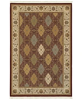 Oriental Weavers Masterpiece Baktiari Red 3'10" x 5'5" Area Rug