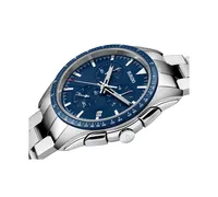 Rado Men's Swiss Chronograph Hyperchrome Stainless Steel Bracelet Watch 45mm