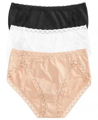 Natori Bliss French Cut Brief Underwear 3-Pack 152058MP