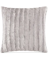 Madison Park Duke Ribbed Faux-Fur Decorative Pillow, 20" x