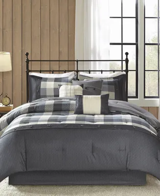 Madison Park Ridge Herringbone 7-Pc. Comforter Set