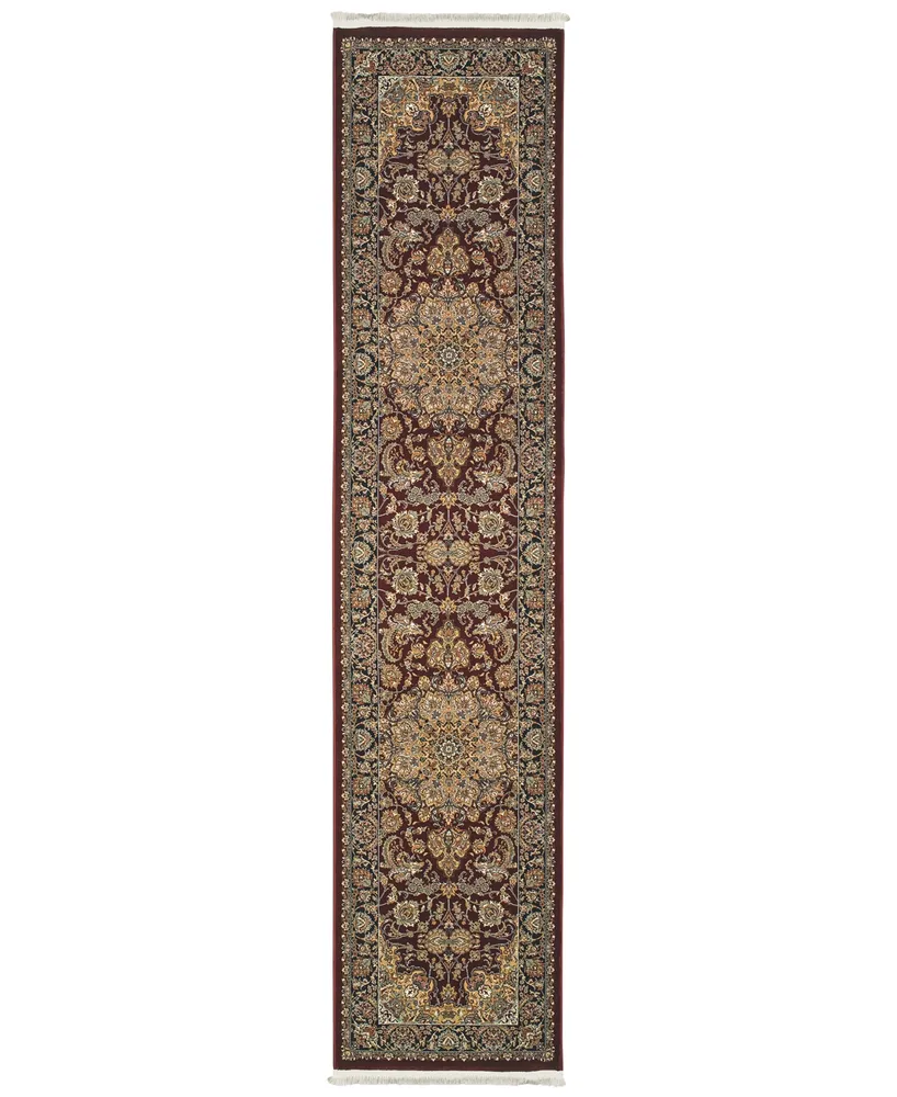 Jhb Design Paragon Medallion Red 2'3" x 10' Runner