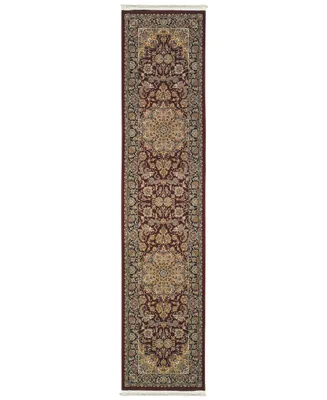 Oriental Weavers Masterpiece Medallion Red 2'3" x 10' Runner