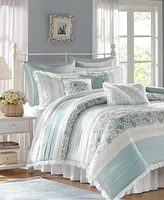 Madison Park Dawn Reversible 9-Pc.Duvet Cover Set, California King