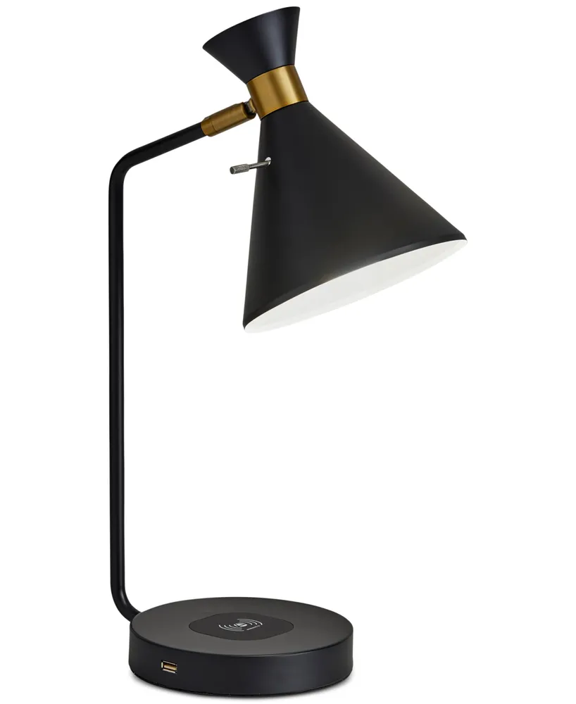 Adesso Maxine Wireless Charging Desk Lamp