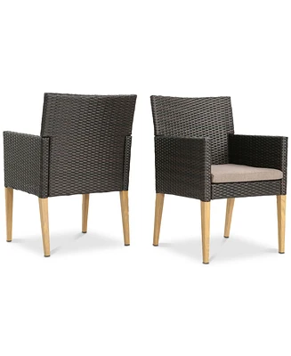 Sienna Outdoor Dining Chairs (Set of 2)