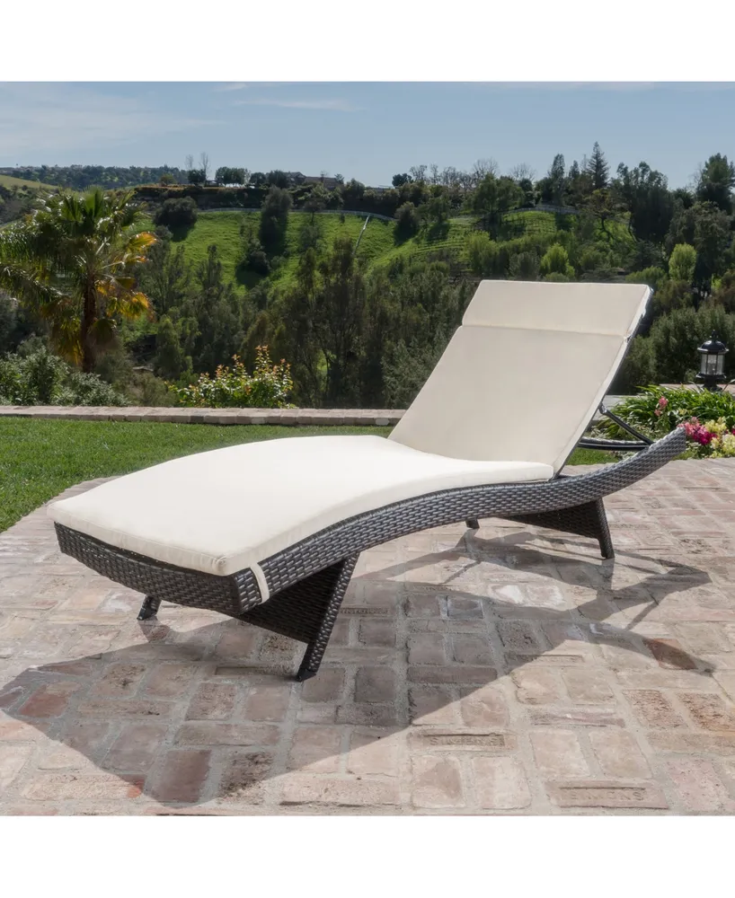 Justin Outdoor Chaise Lounge