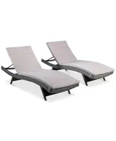 Sienna Outdoor Chaise Lounge (Set Of 2)