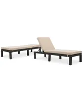 Logan Outdoor Chaise Lounge (Set Of 2)