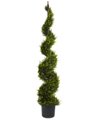 Nearly Natural 5' Artificial Cypress Spiral Tree