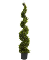 Nearly Natural 5' Artificial Cypress Spiral Tree