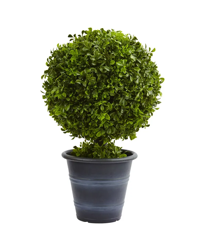 Nearly Natural 23" Boxwood Ball Artificial Topiary