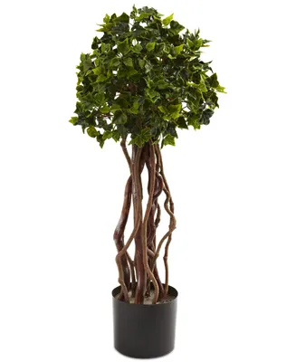 Nearly Natural 2.5' English Ivy Uv-Resistant Indoor/Outdoor Topiary