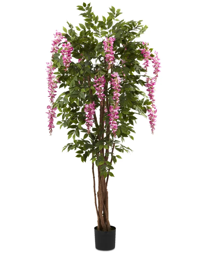 Nearly Natural 6.5' Artificial Wisteria Tree