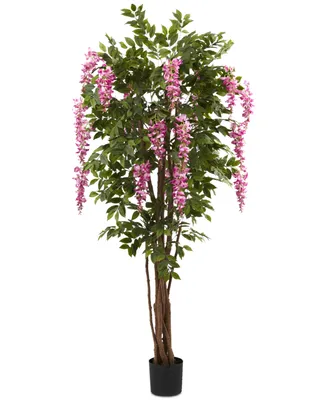 Nearly Natural 6.5' Artificial Wisteria Tree