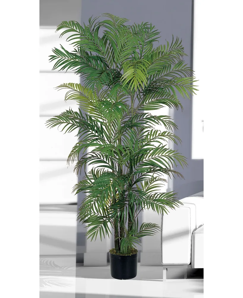 Nearly Natural 6' Artificial Areca Palm Tree