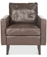Olden Faux Leather Accent Chair