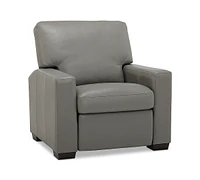 Ennia 36" Leather Pushback Recliner, Created for Macy's