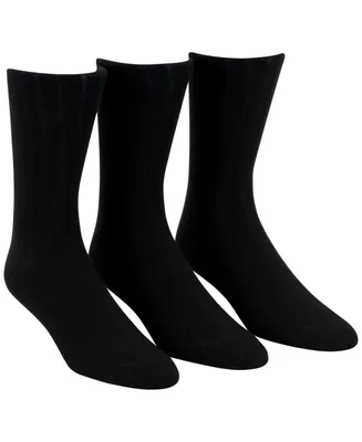 Calvin Klein Men's 3-Pack Soft Touch Ribbed Socks