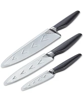 Ayesha Curry Home Collection 3-Pc. Japanese Steel Cooking Knife Set