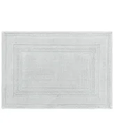 Jean Pierre Cotton Stonewash Racetrack 17x24 Bath Rug