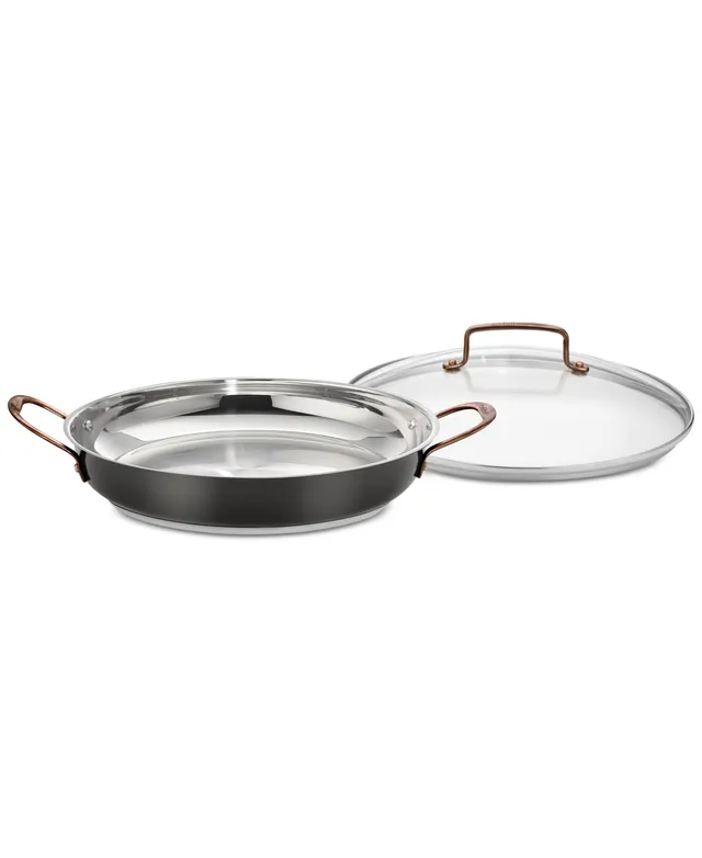 Cuisinart Onyx Black & Rose Gold All-Purpose Pan & Lid, Created