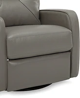 Finchley Leather Power Swivel Glider Recliner