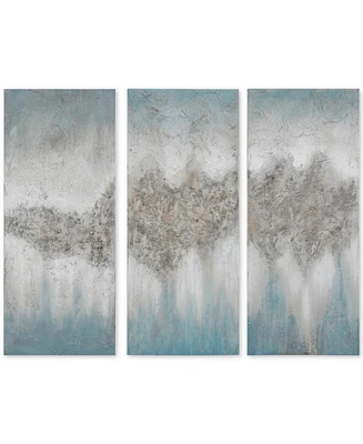 Madison Park 3-Pc. Luminous Hand-Painted Canvas Wall Art Set