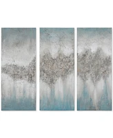 Madison Park 3-Pc. Luminous Hand-Painted Canvas Wall Art Set