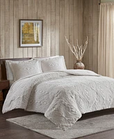 Woolrich Teton 3-Pc. Reversible Faux-Fur King/California King Quilt Set