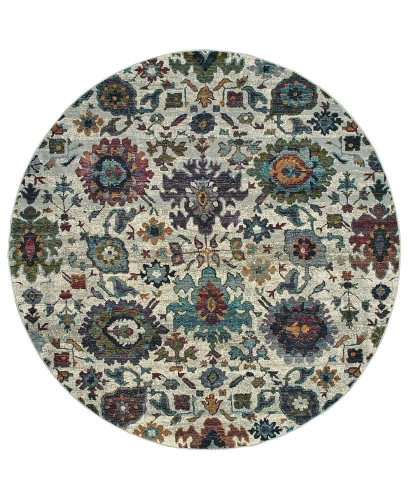 Oriental Weavers Andorra Catalan 2'6" x 12' Runner Area Rug