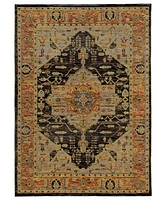 Oriental Weavers Andorra Heriz 2'6" x 12' Runner Rug