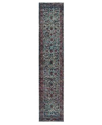 Oriental Weavers Andorra Pena 2'6" x 12' Runner Rug