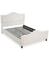 Bazine Queen Upholstered Bed with Footboard