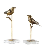 Uttermost Passerines Set of 2 Bird Sculptures