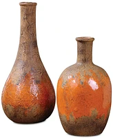 Uttermost Kadam Ceramic Vases, Set of 2