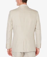 Perry Ellis Men's Herringbone Linen Blazer