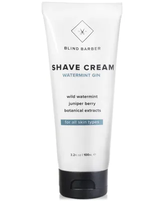 Blind Barber Watermint Gin Shave Cream, 3.2