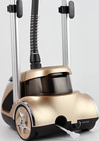 Salav Professional Garment Steamer with Retractable Power Cord and Foot Pedal Control, GS49-dj