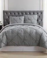 Truly Soft Pleated Twin Xl Comforter Set