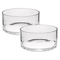 Manhattan 5 Inch Crystal Bowl - Set of 2