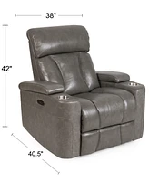 Helston Leather Triple Power Recliner