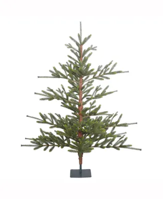 Vickerman 5' Bed Rock Pine Artificial Christmas Tree Unlit